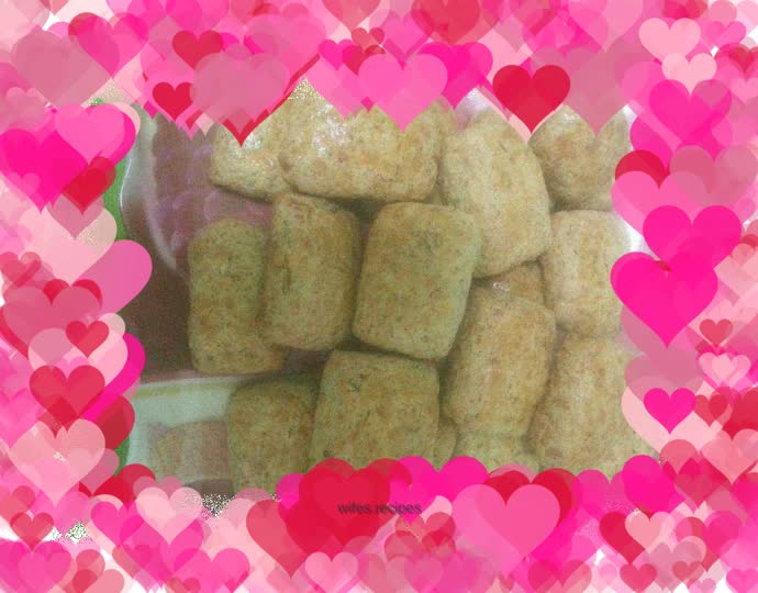 Cheddar Cheese Meat Waffles