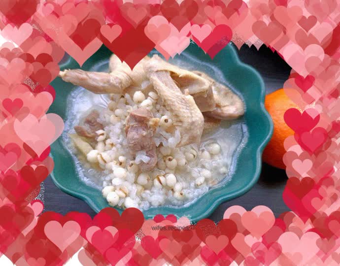 "A bowl of hot porridge" barley and quail porridge