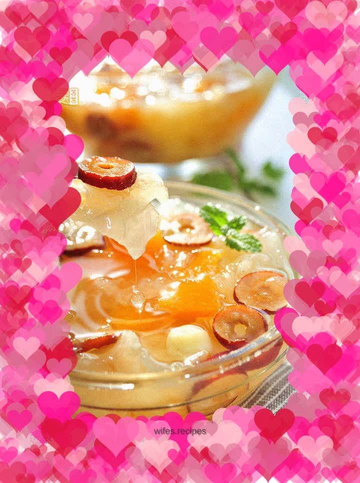 Master five points to quickly boil out white fungus glue - cook a pot of papaya and white fungus soup for beauty and slimming