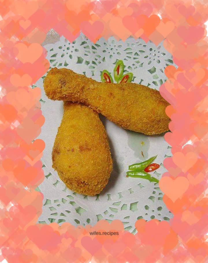 First time trying --------【Black pepper crispy chicken legs】