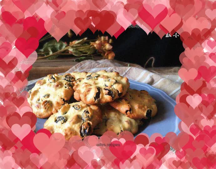 Almond Raisin Cookies