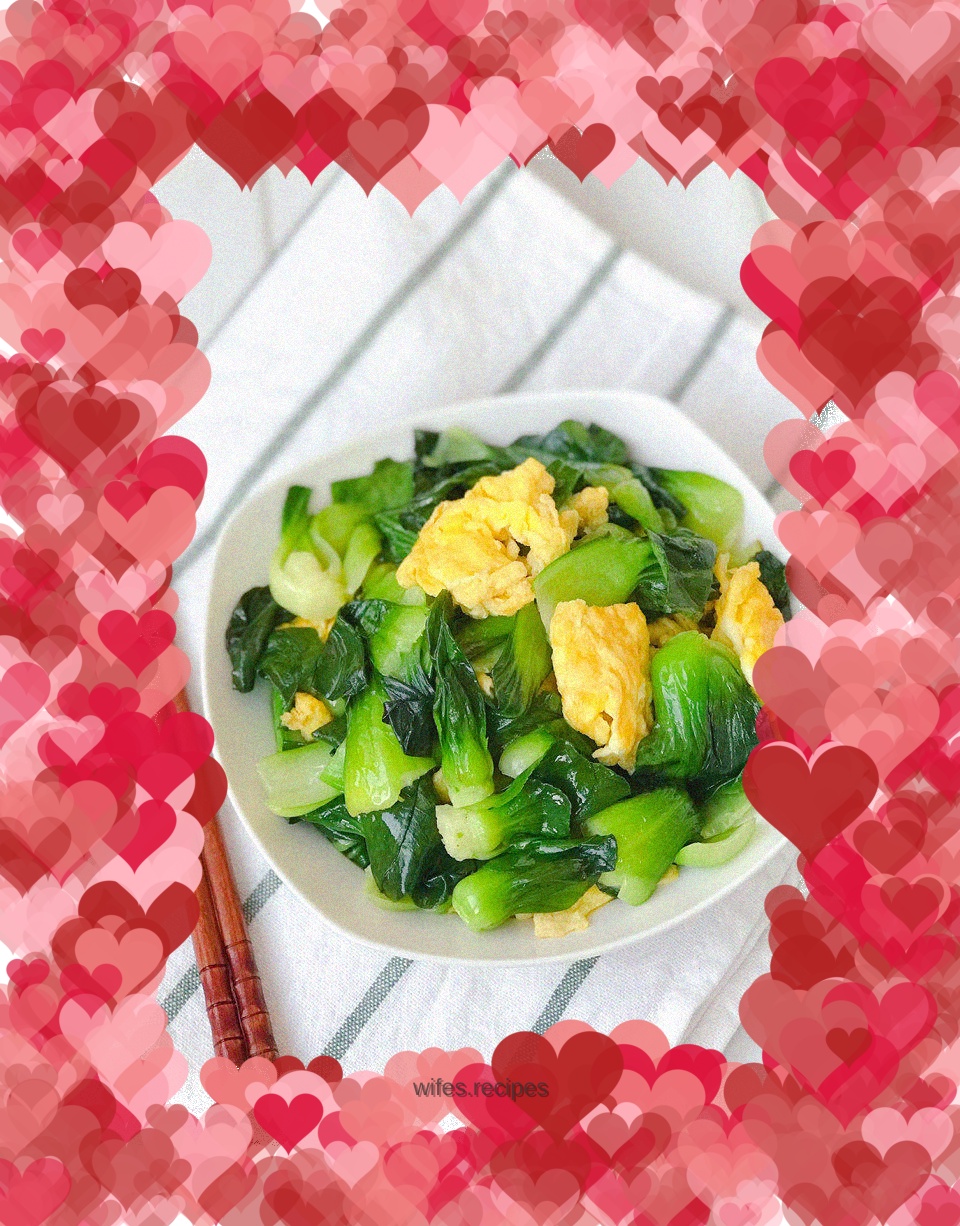 Rapeseed scrambled eggs