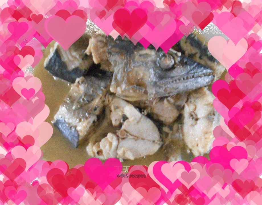 Home-style braised mackerel