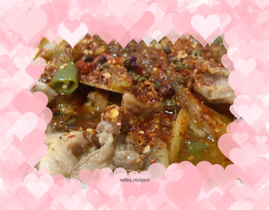 Homemade Recipe of Double Pepper Diving Rabbit