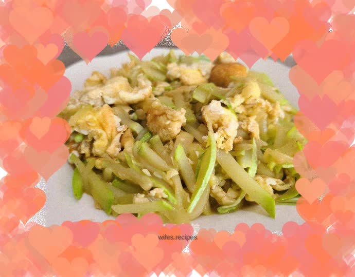 Scrambled Eggs with Zucchini