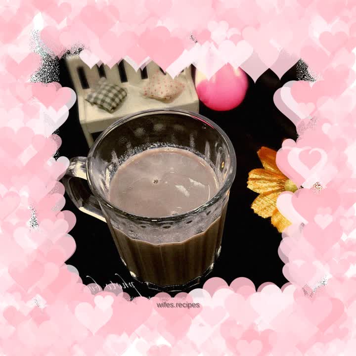 Black bean and red date health drink