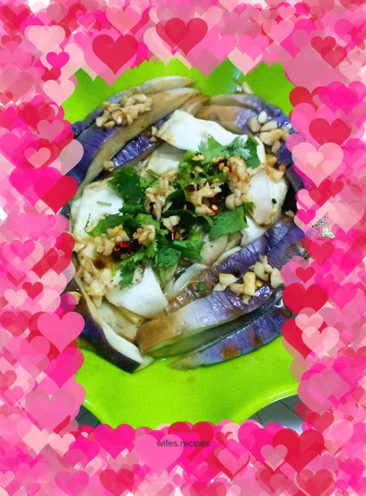 Cold Eggplant with Garlic Sauce