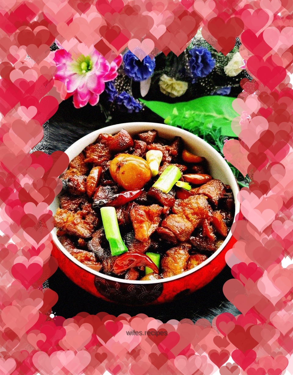 Chestnut roasted pork