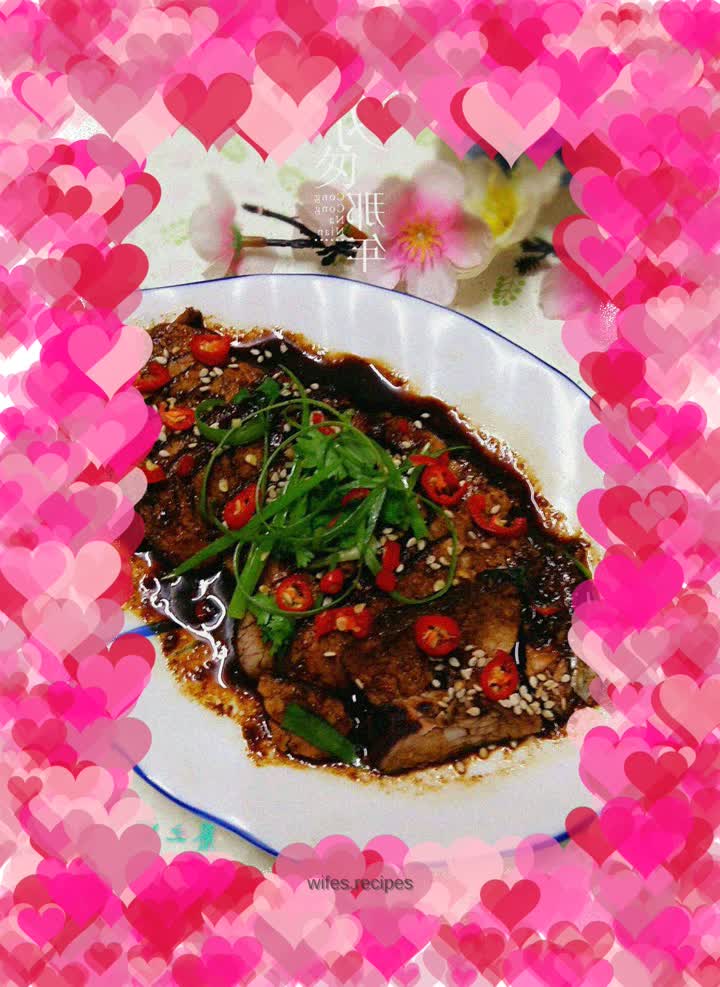 Secret black pepper barbecued pork