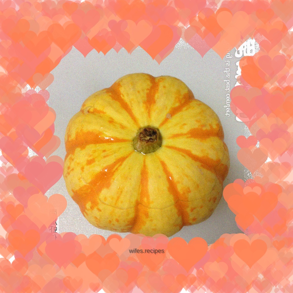 Pumpkin and Shrimp Steamed Rice