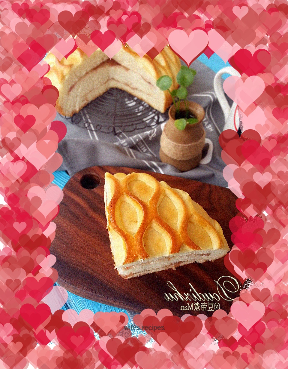 Textured Jam Sandwich Bread