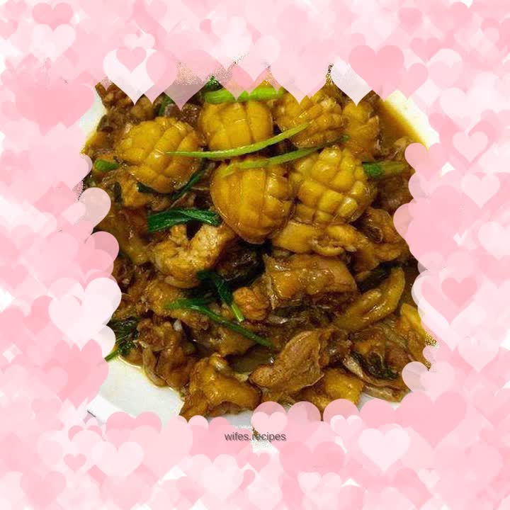 Abalone braised chicken