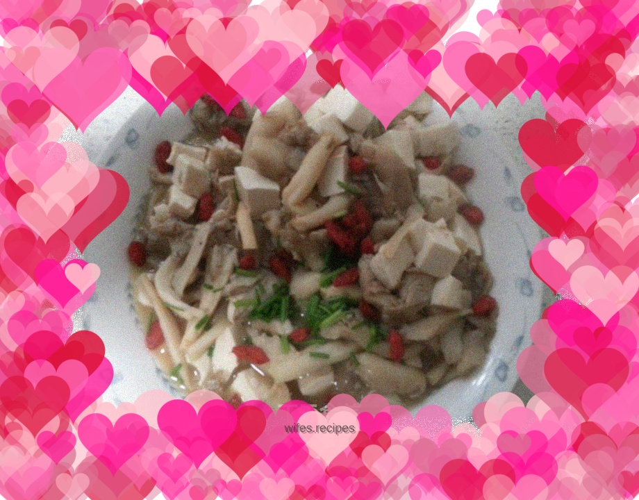 Sautéed Mushrooms and Tofu