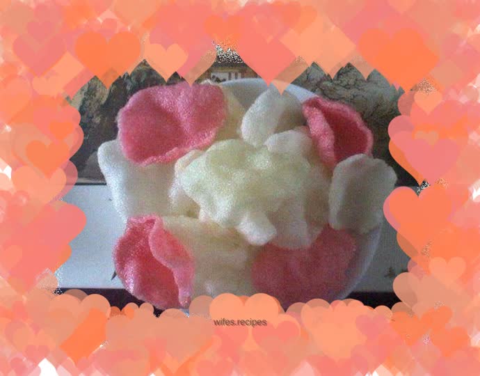 Fried shrimp chips from the same year