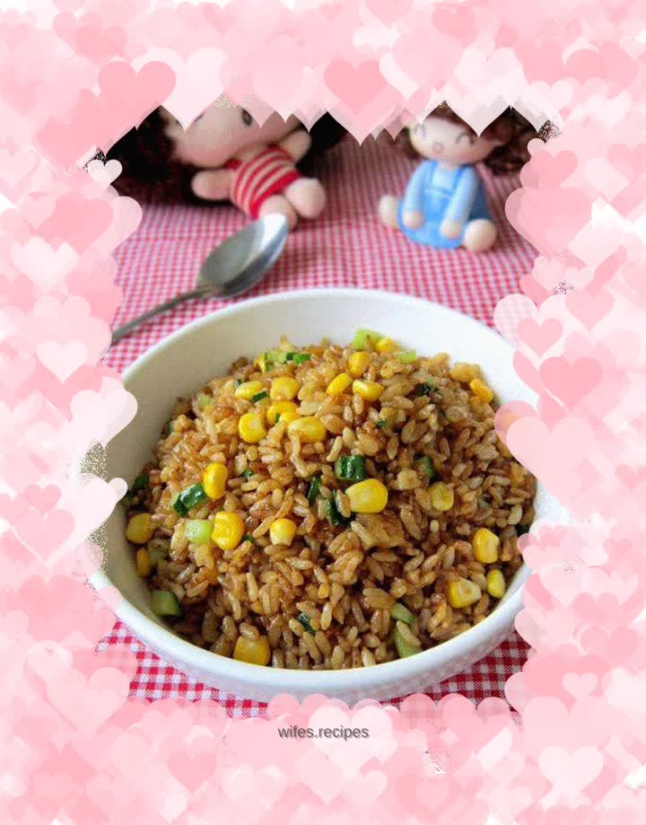 Soy Sauce Egg Fried Rice