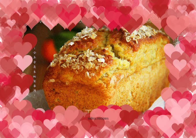 【Oatmeal Banana Avocado Cake】: Use homemade oat flour to make the cake