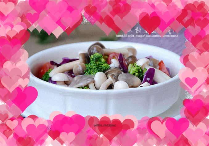 [Assorted Mushroom Salad]---Make breakfast more nutritious