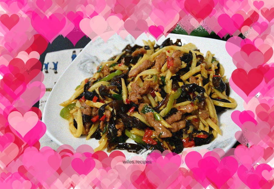 Fish-flavored shredded pork