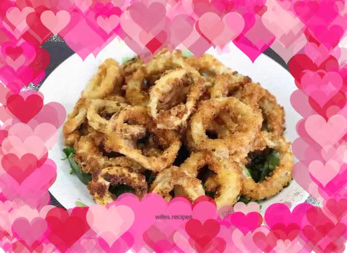 Smart food/Crispy squid rings that can save the world in one bite