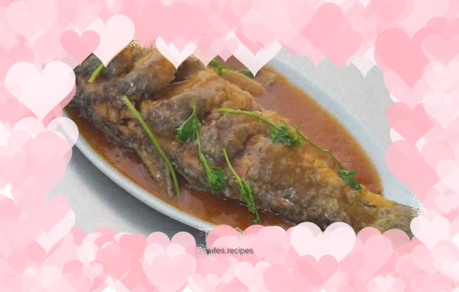Braised carp