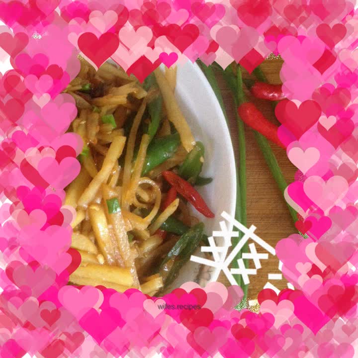 Hot and sour potato shreds