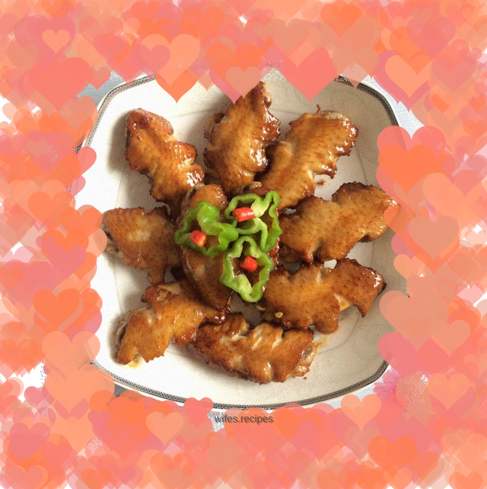 Delicious grilled wings