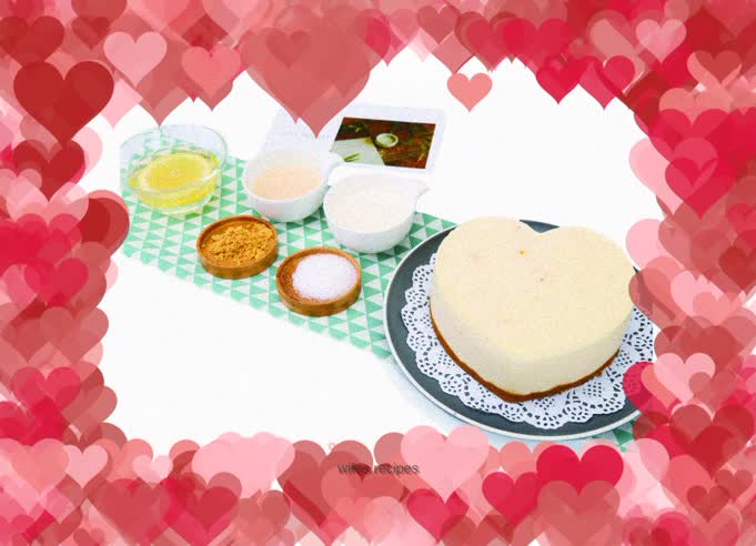 Fresh yellow peach yogurt mousse