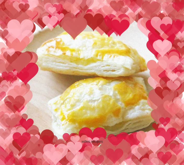 Durian cake baby food supplement, flying cake crust + egg liquid