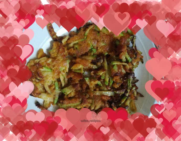 Calabash Melon Pancake with Egg Yolk