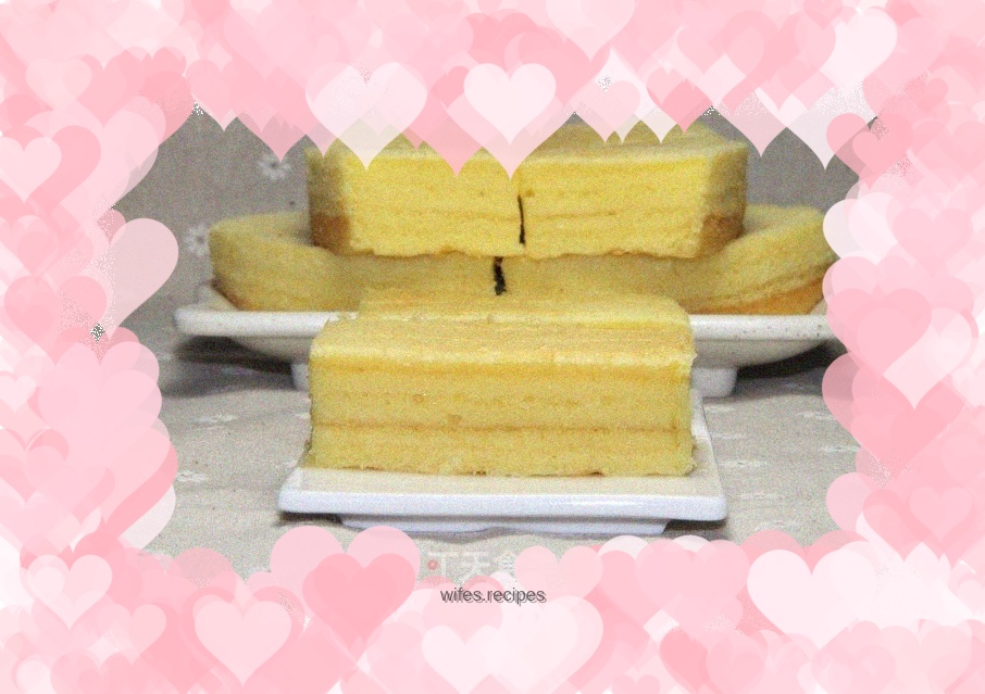 Thousand layer cheese cake