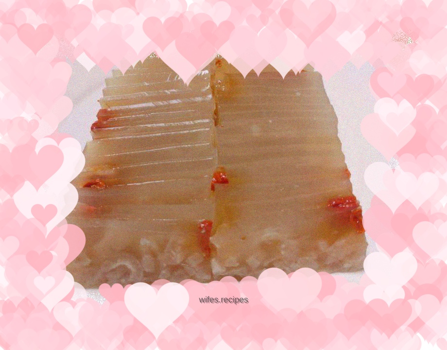 Pork skin jelly