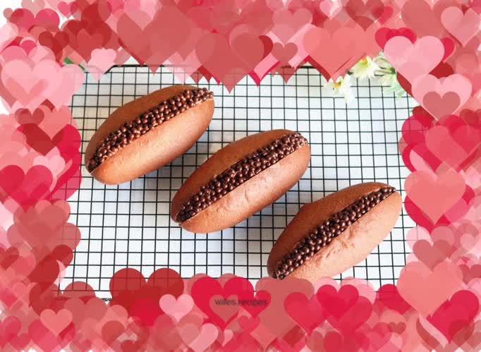 The same style as Tokyo's "365 Days" bakery, chocolate crispy bead bread!