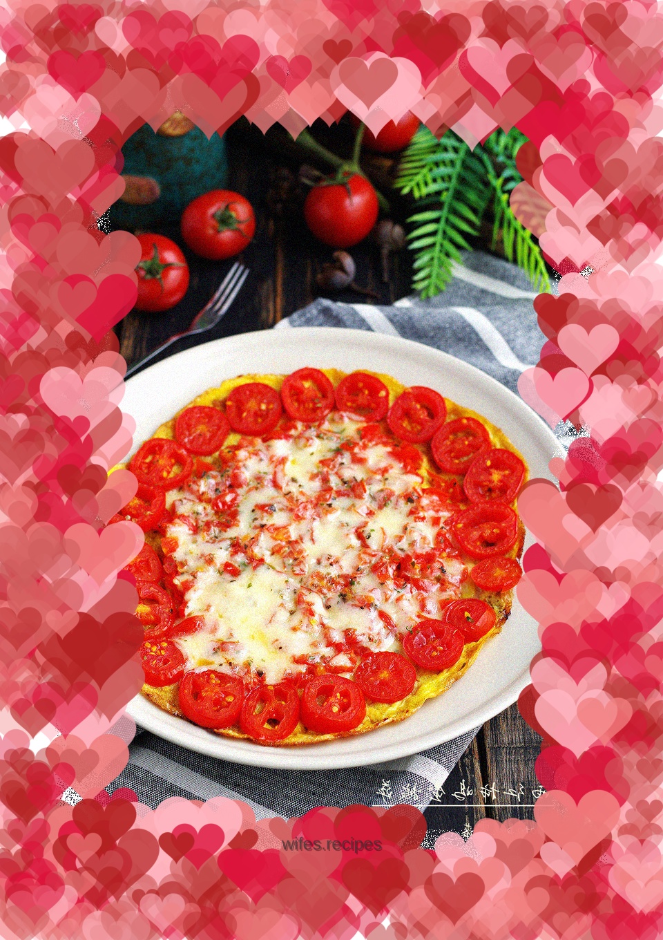 【Sichuan】Tomato and egg pizza