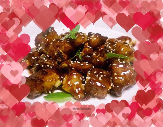 Quick dish sweet and sour pork ribs