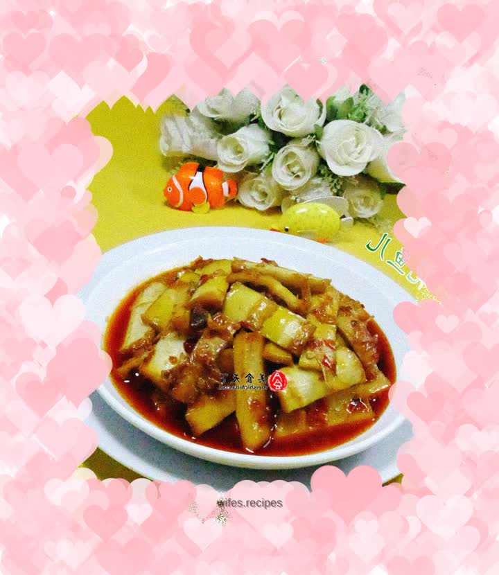 Hot and sour bamboo shoots