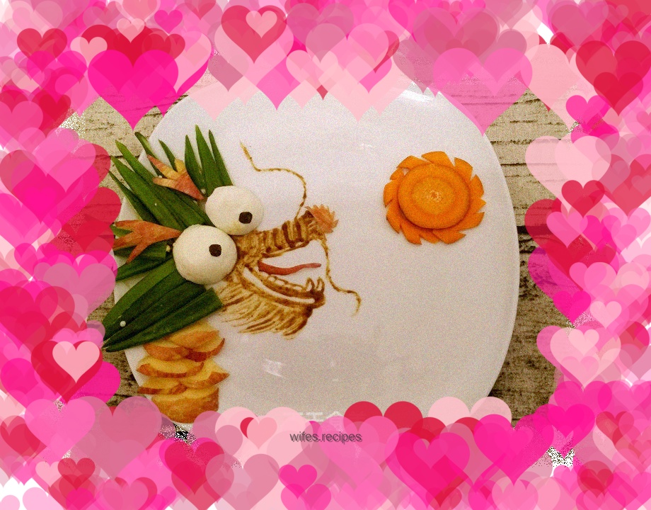 Dragon Playing with Pearls