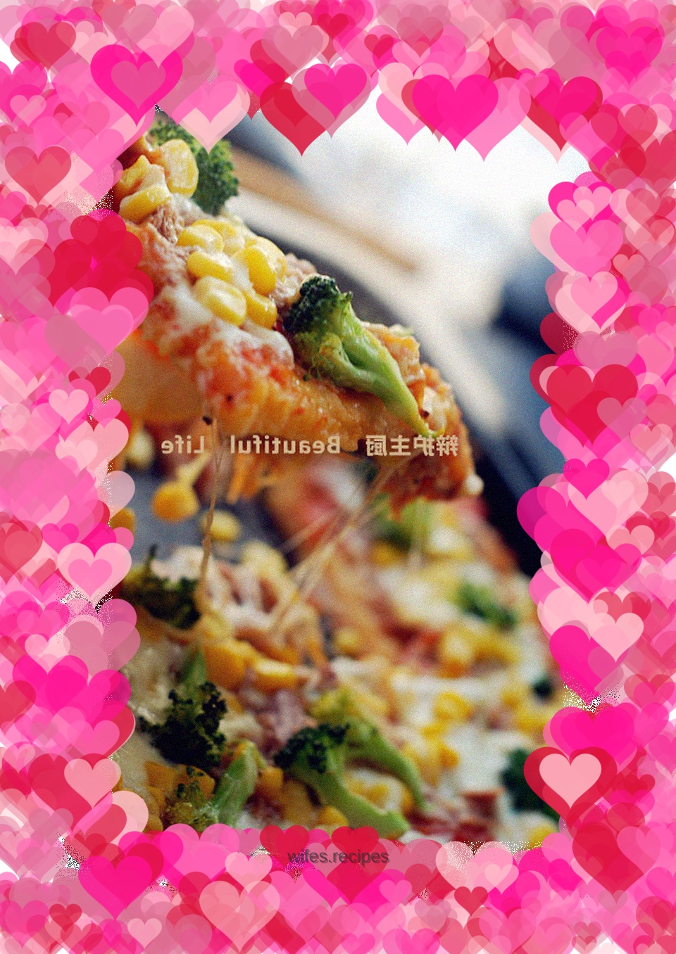 Tuna Sweet Corn Pizza
