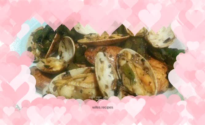 Stir-fried Huajia Wang with Black Bean Pepper