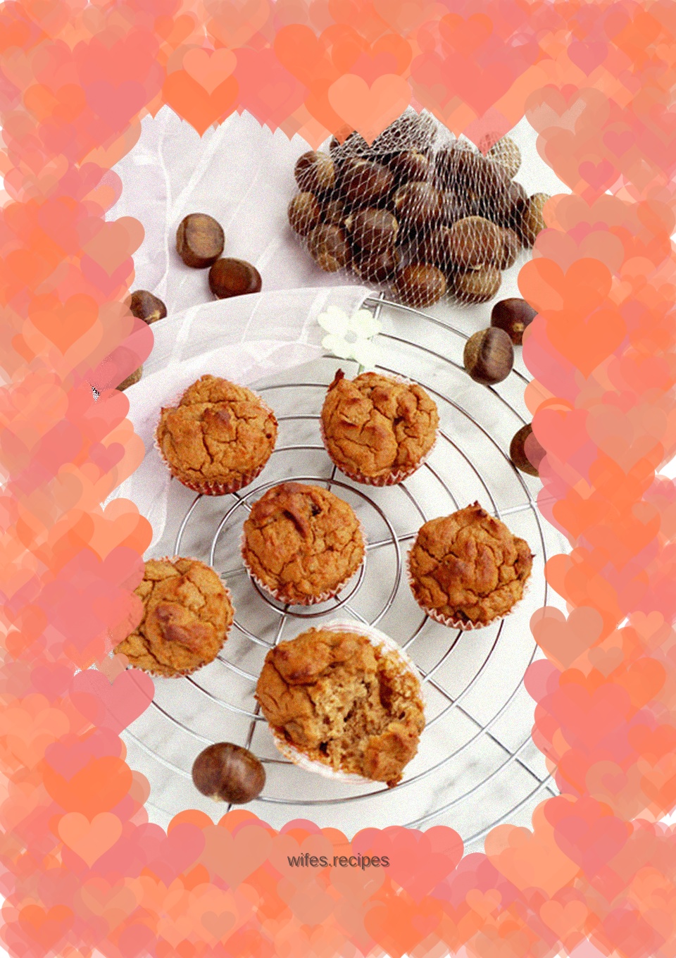 Cooked chestnut meat