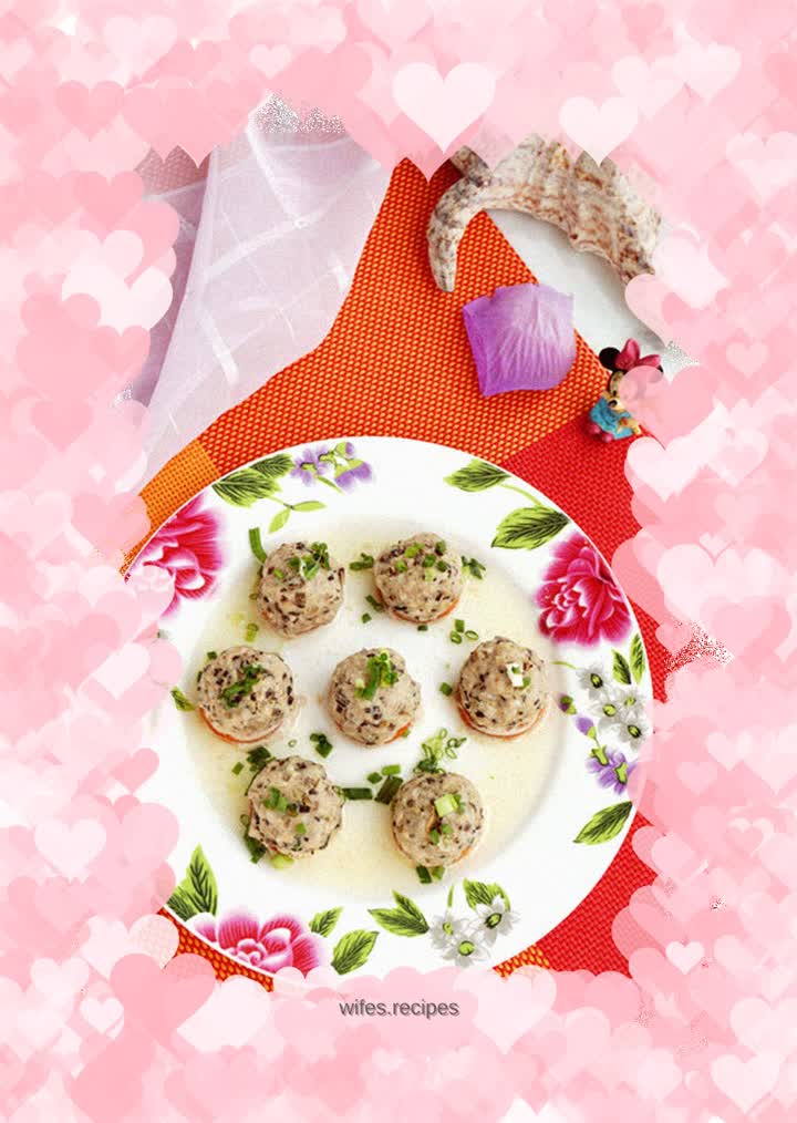 Steamed Truffle Meatballs