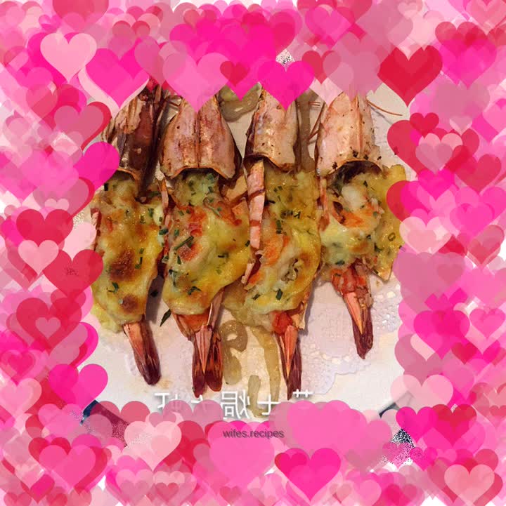 Baked Prawns with Cheese