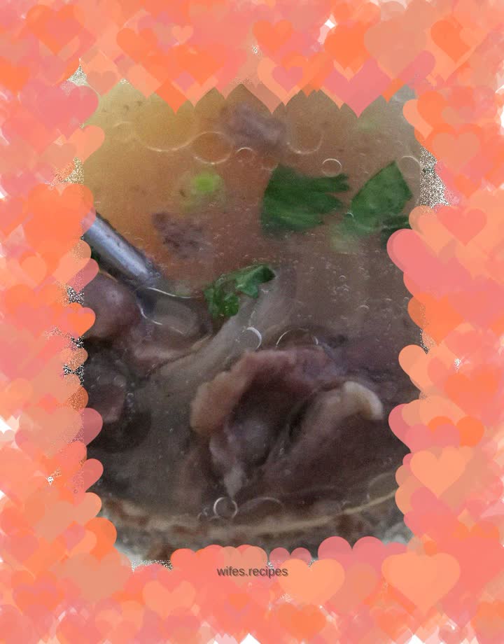 Stewed Pork Heart with American Ginseng