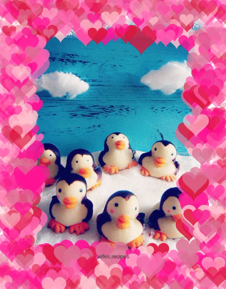 Penguin roasted fruit