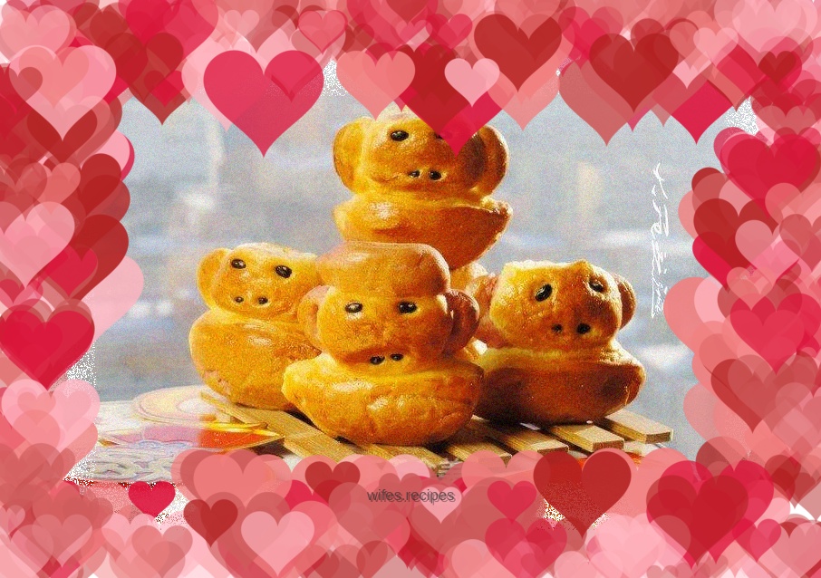 Big-mouthed monkey bread welcomes the new year