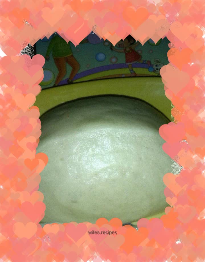 Milk-flavored steamed buns