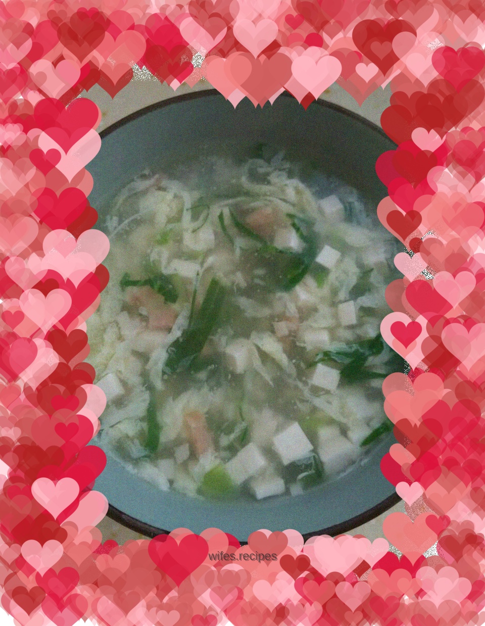 Jade Tofu Egg Custard