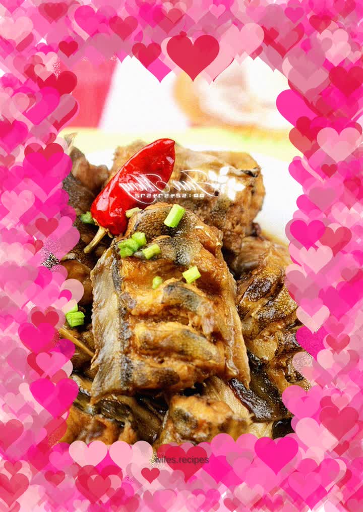 Braised catfish in soy sauce