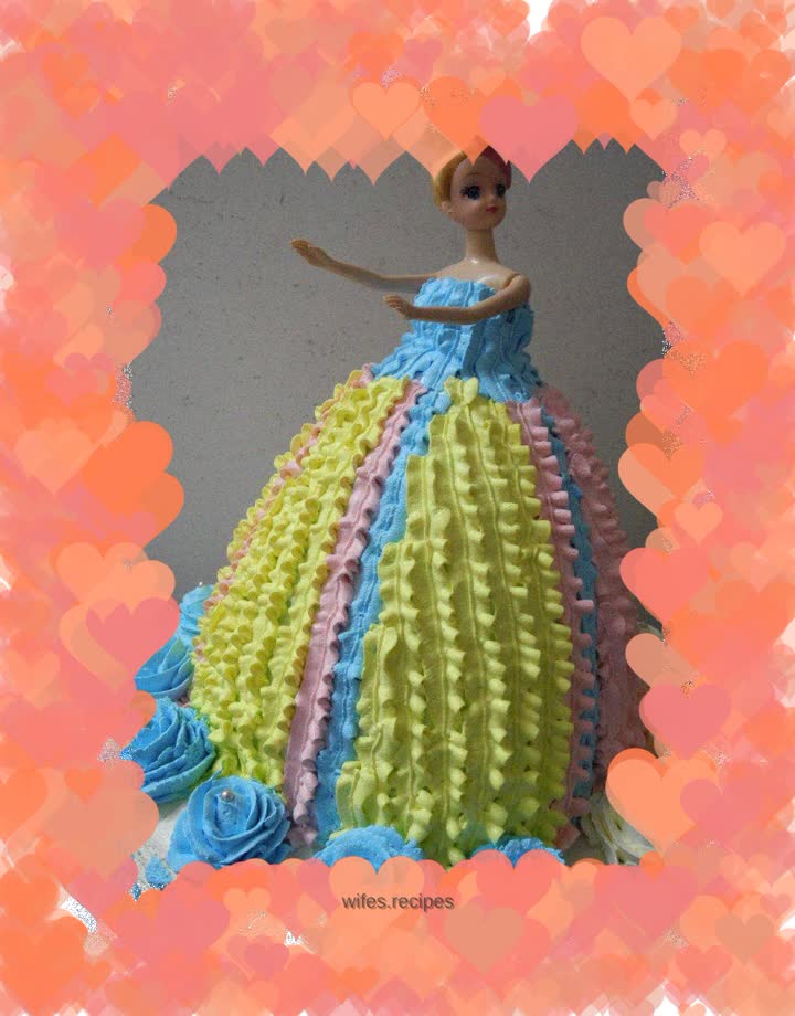 Barbie cake