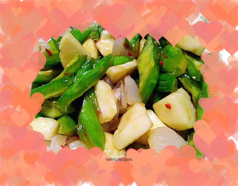 Apple Lychee Pickled Bitter Melon