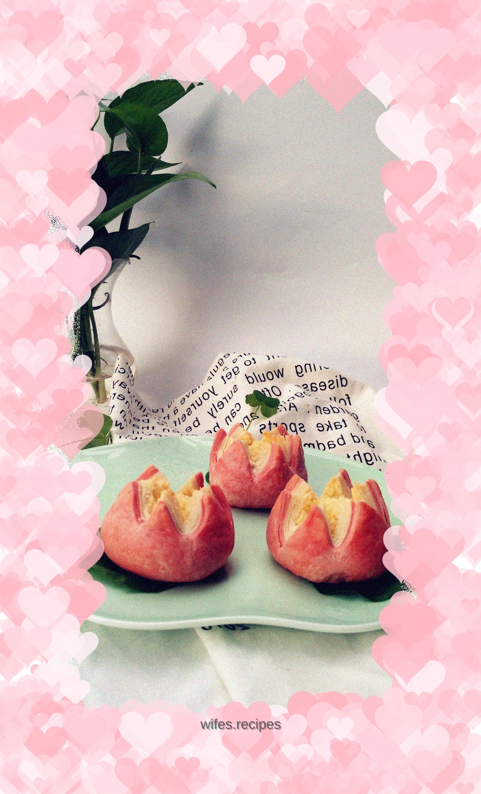 Round lotus floating leaves - lotus cake that does not need to be relaxed